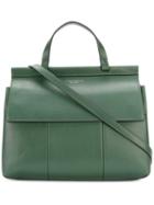 Tory Burch - Block T Shoulder Bag - Women - Leather - One Size, Green, Leather