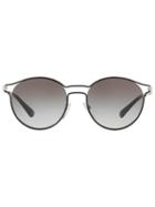 Prada Eyewear - Pr 62ss Cinema - Women - Metal - 53, Women's, Grey, Metal