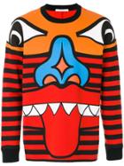 Givenchy Totem Knitted Sweater - Red