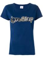 Pinko Embroidered Short-sleeve T-shirt - Blue