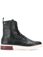 Tommy Hilfiger Leather Ankle Boots - Blue