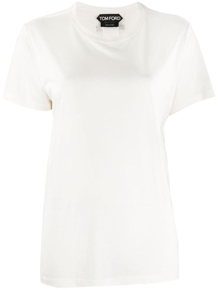 Tom Ford Logo Detail T-shirt - White