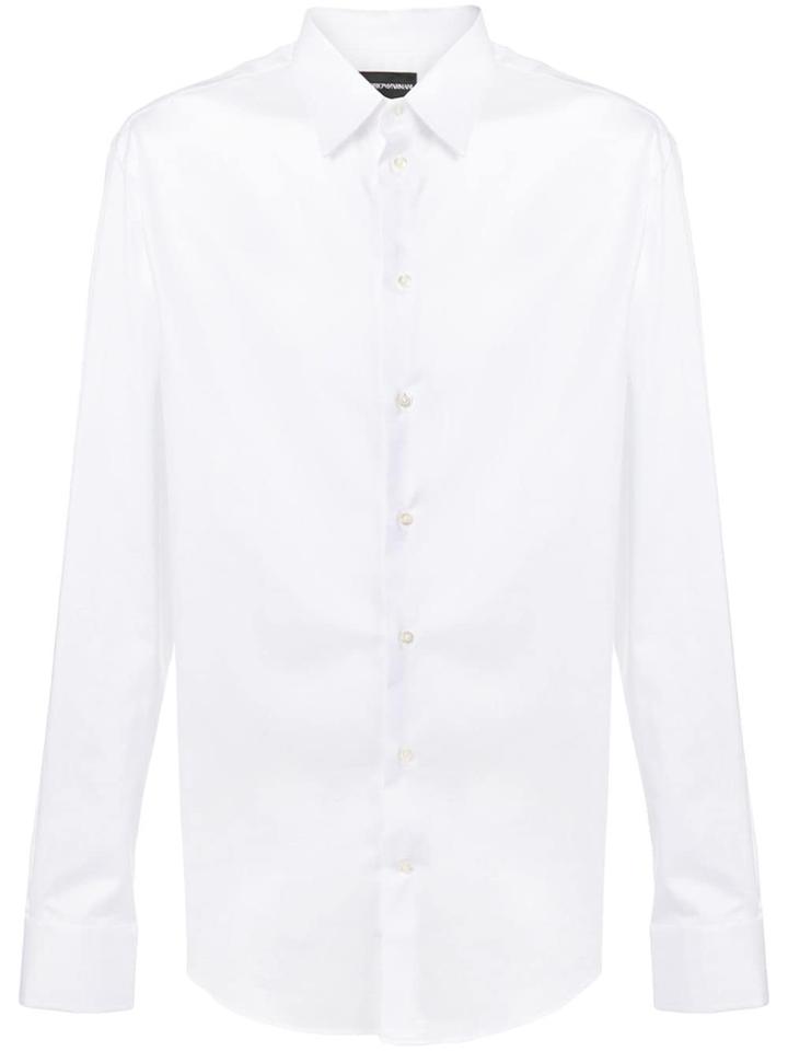 Emporio Armani Button Down Shirt - White