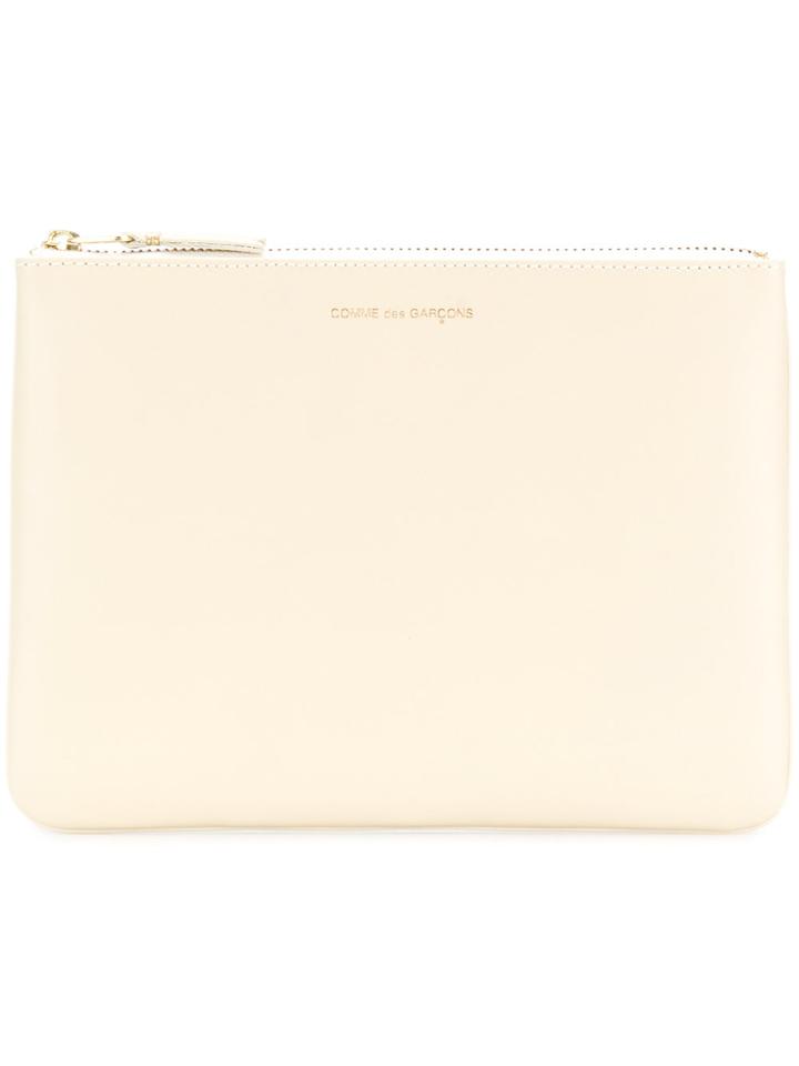 Comme Des Garçons Wallet Classic Clutch - Nude & Neutrals