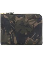 Tom Ford Camouflage Print Wallet - Green