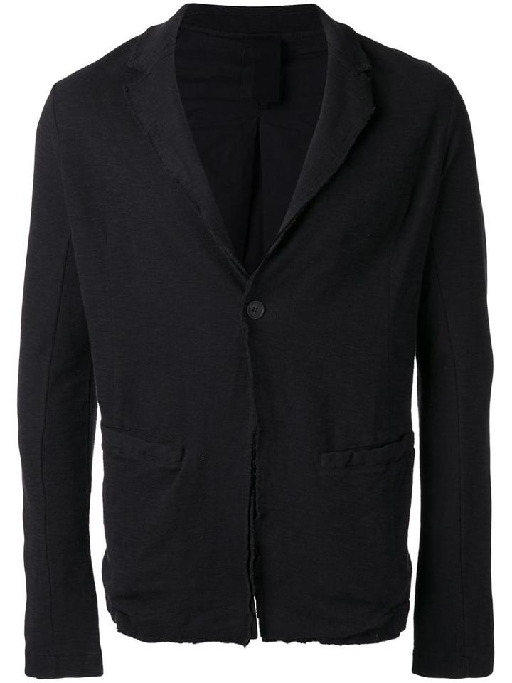 Thom Krom Fitted Blazer, Men's, Size: Medium, Black, Cotton