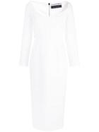 Roland Mouret Ardon Dress - White