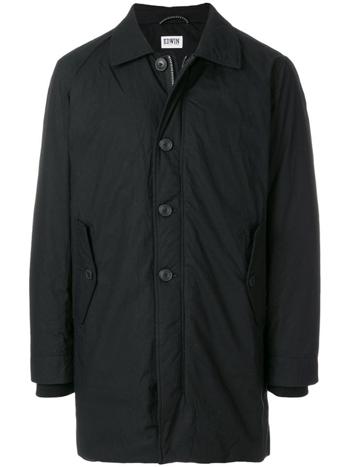 Edwin Padded Coat - Black