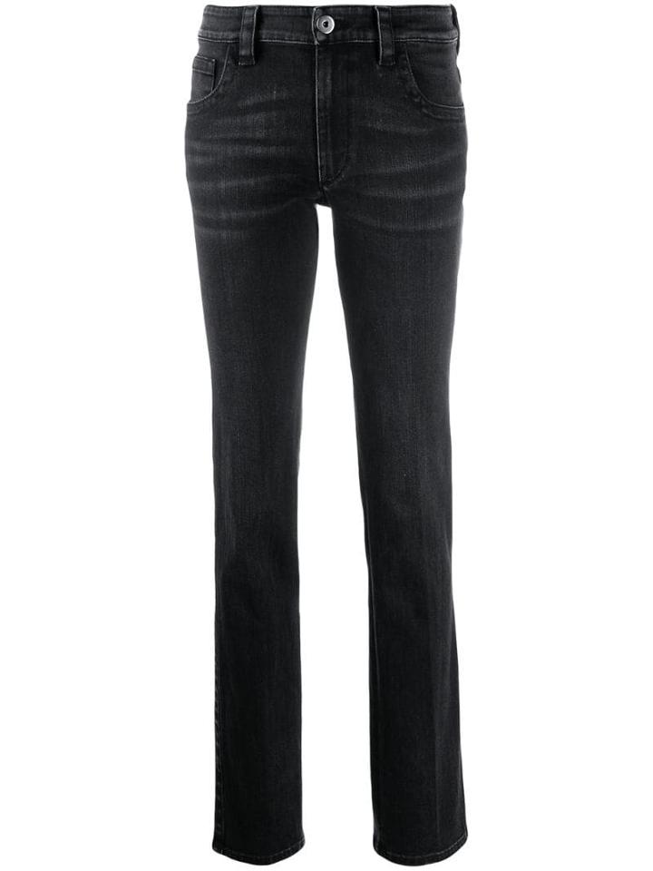 Prada Straight-cut Jeans - Black