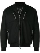 Blood Brother Zipped Detailing Jacket - Black