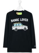 Mc2 Saint Barth Kids Teen Range Lover Print Top - Blue