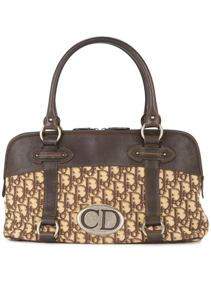 Christian Dior Vintage Trotter Handbag - Brown