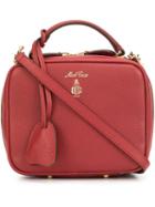 Mark Cross Zip Up Tote Bag, Women's, Red