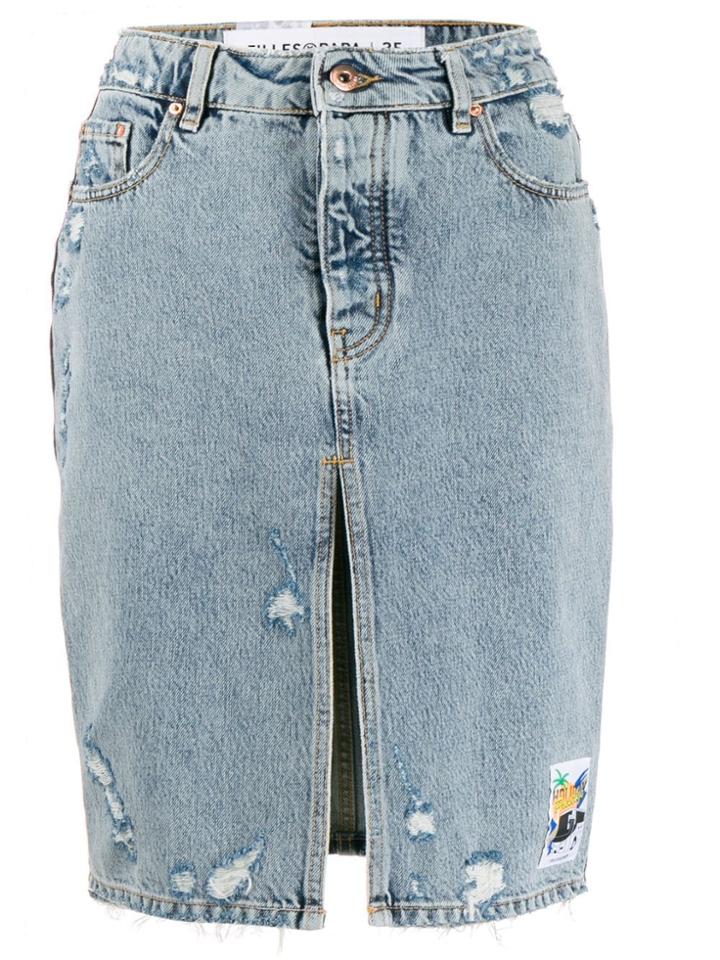 Filles A Papa Cristina Skirt - Blue