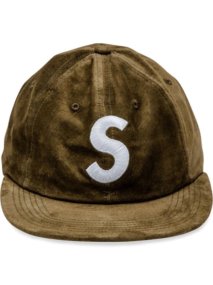 Supreme Suede S Logo 6 Panel - Green