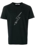 Givenchy Lightning And World Tour Printed T-shirt - Black