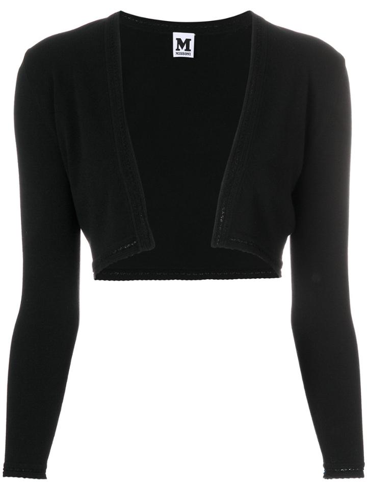 M Missoni Bolero Cardigan - Black