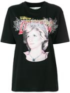Off-white Lady Diana Tribute Print T-shirt - Black
