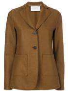 Harris Wharf London Fitted Waist Blazer - Nude & Neutrals