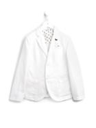 Armani Junior Two Button Blazer, Boy's, Size: 10 Yrs, White