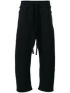 Lost & Found Ria Dunn Drop-crotch Cropped Sweatpants - Black