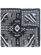 Roberto Cavalli - Ethnic Print Scarf - Women - Modal - One Size, Blue, Modal