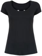 Track & Field Cut Out Detail T-shirt - Blue