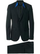 Givenchy Graphic Collar Suit - Black