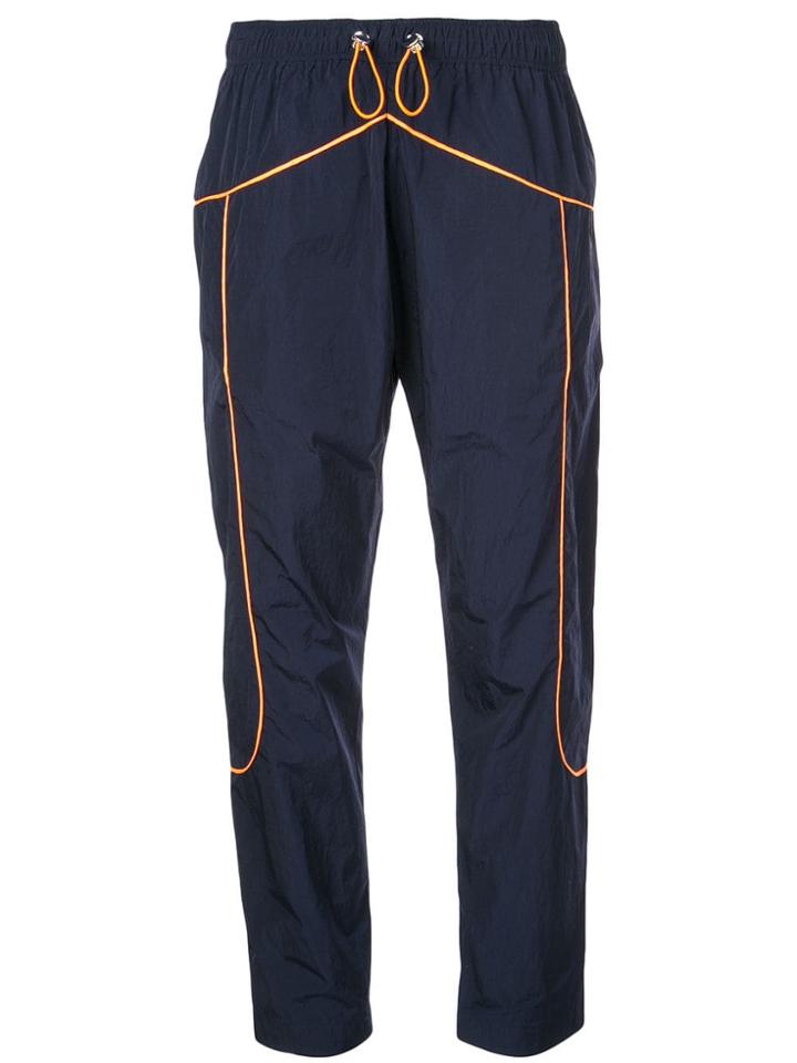 Mira Mikati Lined Detail Track Pants - Blue
