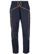 Mira Mikati Lined Detail Track Pants - Blue