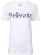 Zoe Karssen Private Print T-shirt - White