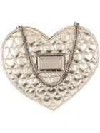 Philipp Plein Mini Sweet Heart Shoulder Bag - Metallic