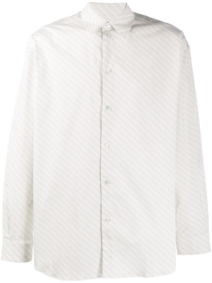 Y/project Logo Print Shirt - White
