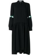 Vivetta Embroidered Shirt Dress - Black