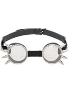 Gucci Eyewear Spiked Goggles - Black