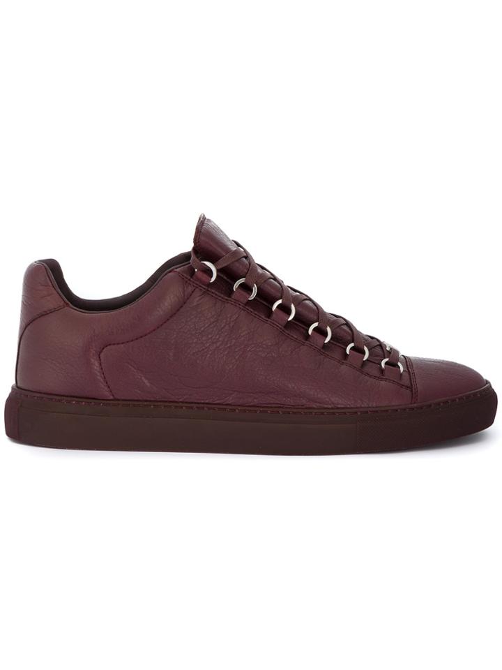 Balenciaga Low Sneakers - Red