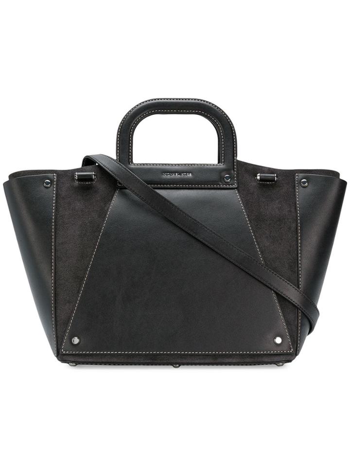 Michael Michael Kors Trapeze Tote Bag - Black