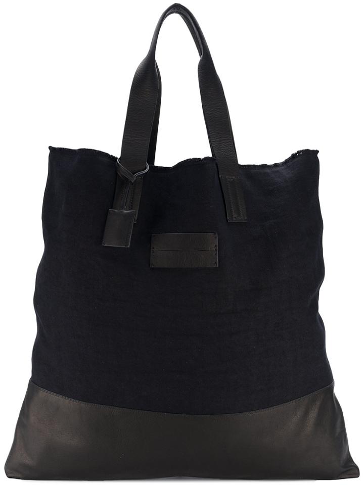 Isabel Benenato Oversized Tote - Black