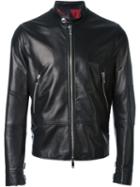 Valentino - Leather Jacket - Men - Cotton/lamb Skin/cupro/lyocell - 50, Black, Cotton/lamb Skin/cupro/lyocell