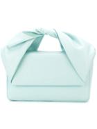 Jw Anderson 'twist' Handle Clutch - Blue