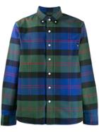 Stussy Long Sleeves Checked Shirt - Blue