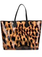 Just Cavalli Clear Tote Bag - Brown