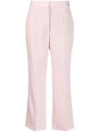 Stella Mccartney Cropped Tailored Trousers - Pink
