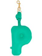 Anya Hindmarch Chubby P Charm - Green