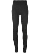 Majestic Filatures High-waisted Leggings, Women's, Size: 1, Grey, Spandex/elastane/viscose