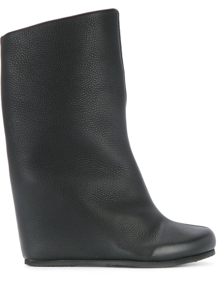 Peter Non Uma Wedge Boots - Black