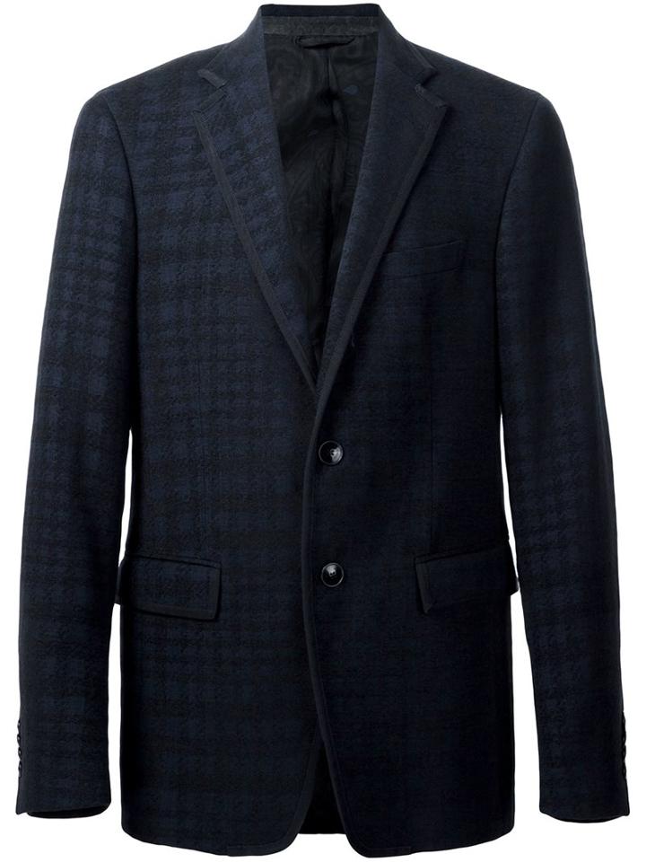 Etro Checked Casual Blazer