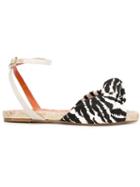 Charlotte Olympia Zebra Print Espadrilles