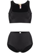 Solid & Striped Scout Cut-out Bikini - Black