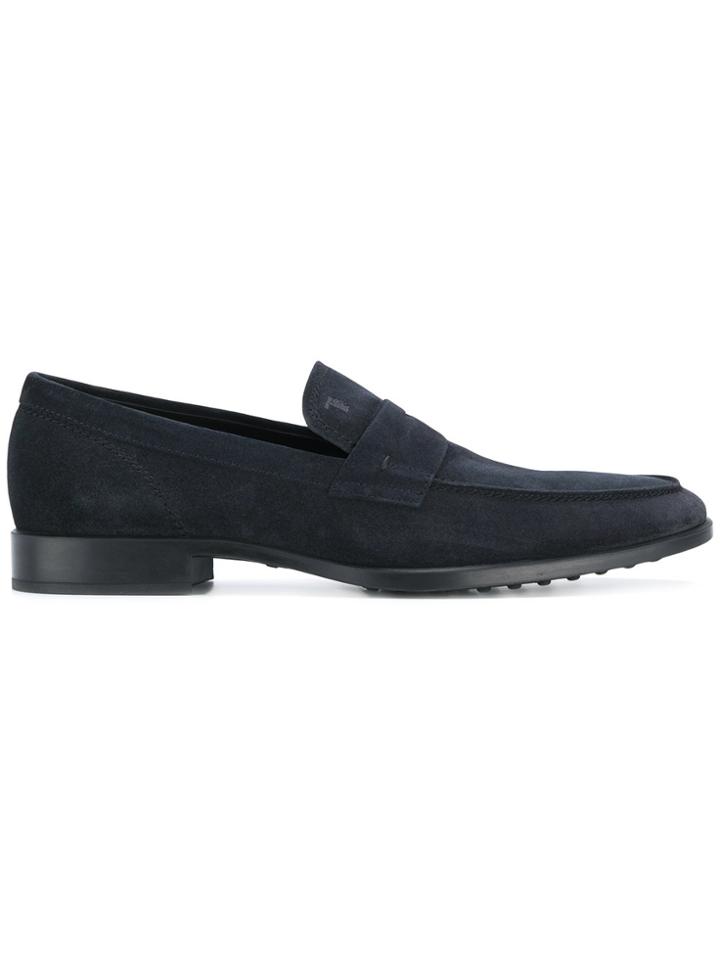 Tod's Moccassino Loafers - Blue